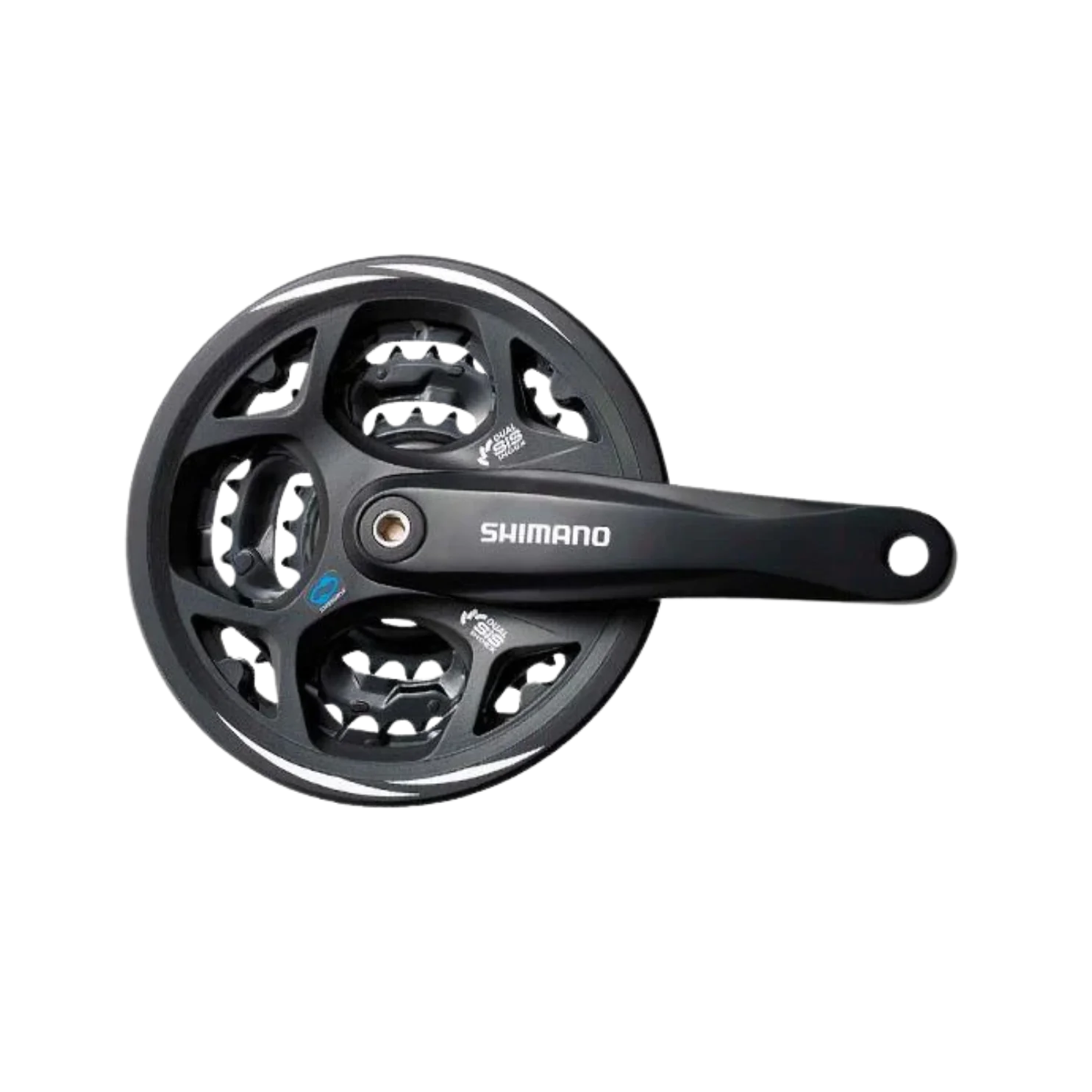 Shimano Altus FC-M311 Front Crankset 175mm 48-38-28 Black w/ CG
